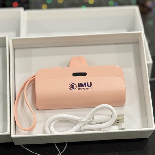 3,000mAh Mini Powerbank with Cable