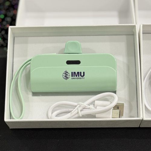 3,000mAh Mini Powerbank with Cable