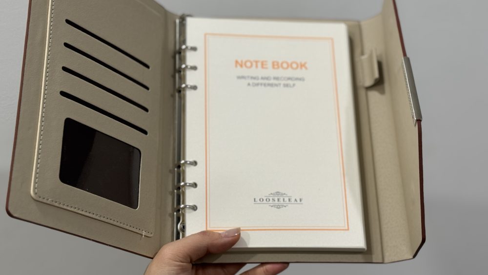 Thermal PU Leather Planner
