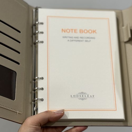 Thermal PU Leather Planner
