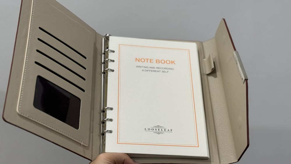 Thermal PU Leather Planner