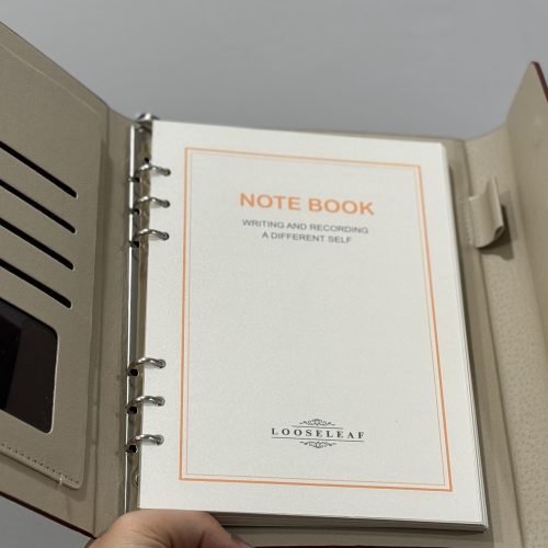 Thermal PU Leather Planner