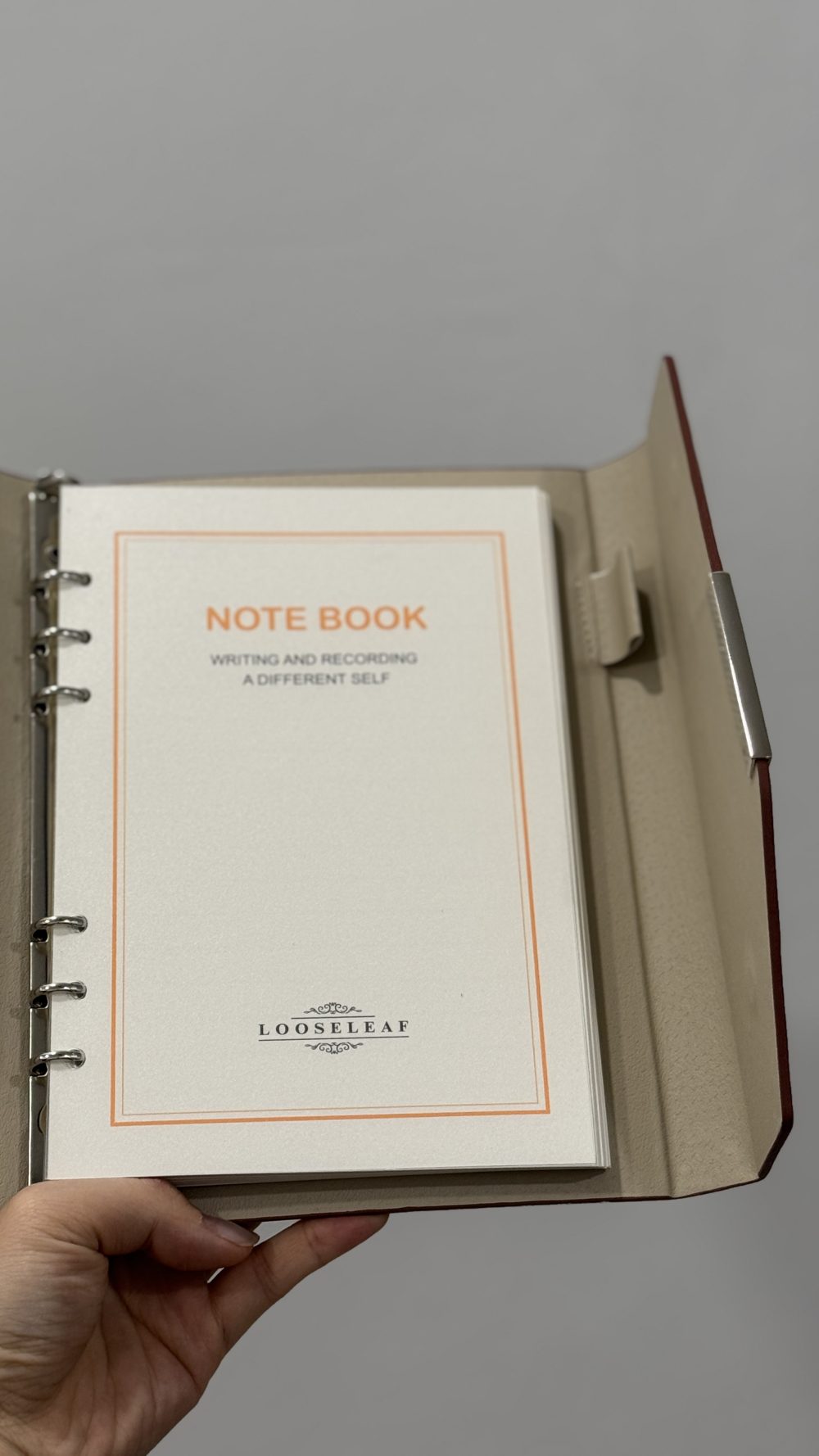 Thermal PU Leather Planner