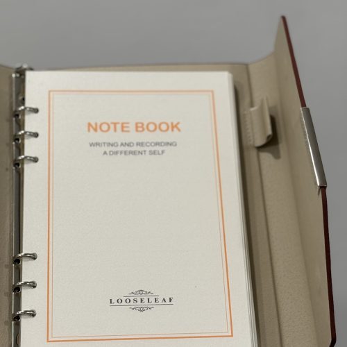 Thermal PU Leather Planner