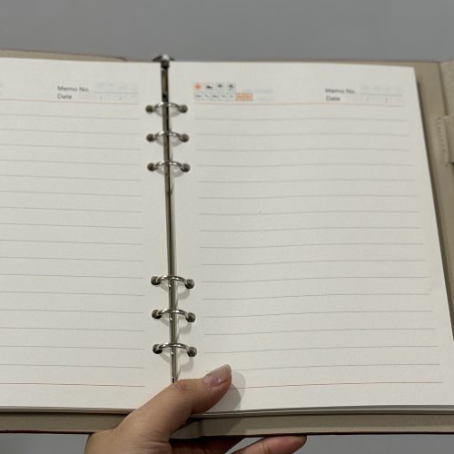 Thermal PU Leather Planner