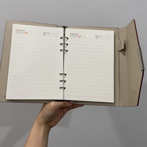 Thermal PU Leather Planner