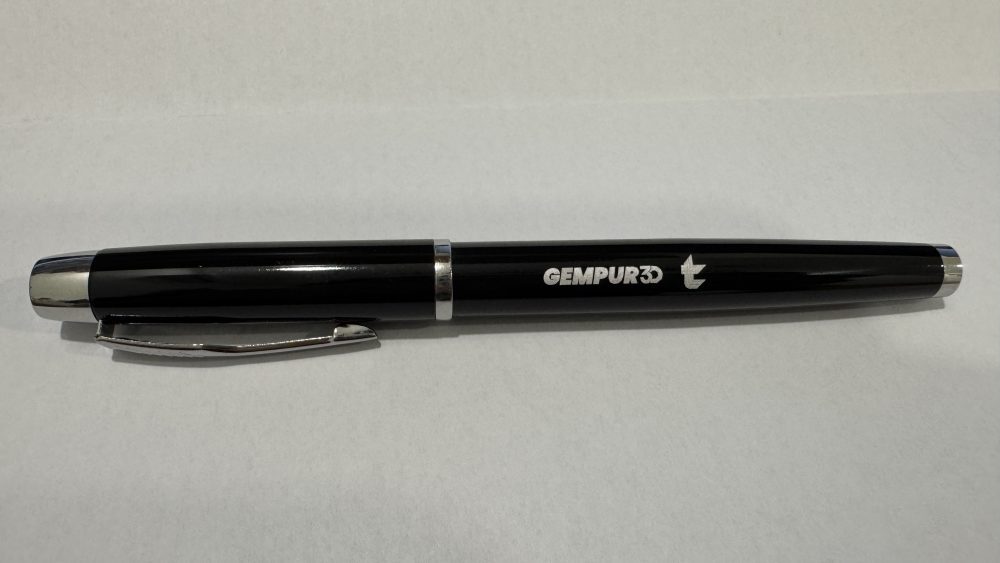 Metal Gel Pen with Laser Engrave