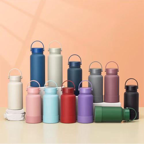 Double Wall Stainless Steel Fancy Bottle 600ml/ 1000ml/ 1150ml