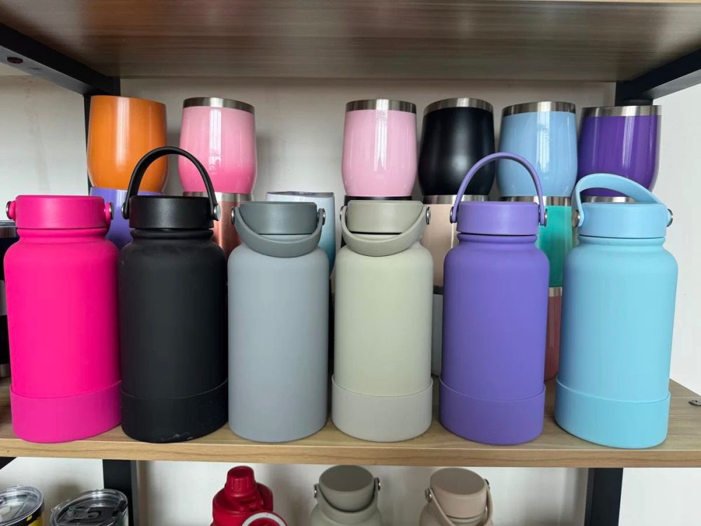 Double Wall Stainless Steel Fancy Bottle 600ml/ 1000ml/ 1150ml