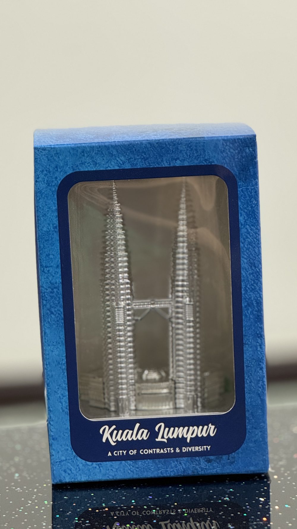 Malaysia KLCC Petronas Twin Tower Metal Souvenir Gift